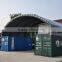 Double Trussed Container Shelter , Portable Storage Shelter , Warehouse Tent