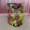 Floral folding plastic pop up garden basket