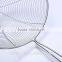 2017 stainless steel colanders/strainers mesh net frying mesh net