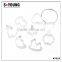 47024 8 pcs stainless steel cookie cutter set