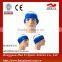 Gray 100% latex tear resistant soft snug fitting solid swim caps