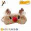 Funny plush animal shaped sleeping mask soft baby kids eye mask sleep