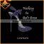 Fashion high heeled design rhinestone hotfix transfer wholesale in china