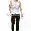 Fashion pulse print vest wholesale sleeveless hoodie stringer vest