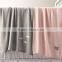 Heart or cloud design lightweight cashmere baby stroller blanket