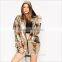 Punk Oversize Boyfriend Hooded Long Coat for Women Zip up Hip Hop Gold Jacket