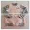 Wholesale children girls polyester baseball jackets girls long sleeve clothes sports jackets
