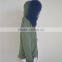 Myfur Customized Navy Lamb Fur Hooded Parka Coats for Adults