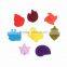 Wholesale Silicone Wine Glass Charms Multicolor Colorful Wine Glass Markers