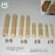 wooden dowel in in different sizes