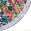 Waterproof Digital Print Canvas Round Beach Blanket Sand Free