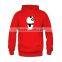 Lady's cotton lovely pullover hoodie oem custom wholesale factory