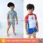 Low MOQ Custom Cute Child Baby Boys Tankini Swimwear Bathing Suit