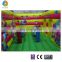 Total Full printing wholesale inflatable clown obstacle course Inflatable clown bouncy castle for sale