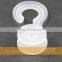 360R J shape Plastic display hook ,swivel j hook