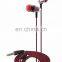 Braided Wire Cheap Earphone With Mic Cell Phone In-ear Headset for Smart Phone