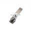 Custom locking plastic zipper sliders with nylon rope
