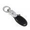 Custom upscale black car leather keyrings for car gift