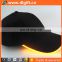 hot sale custom design patent fiber optic LED Light flashing caps outdoor sports baseball Cap
