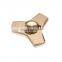 Pink Gold Color Metal Spinner Fidget Puzzle Tri-Spinner Hand Spinner For high speed