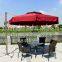Double Canopy Multi Color? Cantilever Hanging Market Umbrella Outdoor Umbrella Easy?to?clean