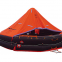 Inflatable life rafts for10 persons on both sides