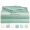 Home Textile wholesale doubl single quilted 4 pcs luxury king size bed sheet set 100% cotton bed sheet set