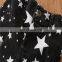 2020 New Autumn 1-6Y Kids Baby Girls Star Print Pink Flared Pants Ripped Hole Denim Button Jeans Children Clothes