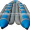 10 seats double lanes PVC inflatable fly-fishing banana boat for water fun