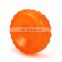 Custom color Christmas dog toys pumpkin squeaky toy interactive toy for dogs