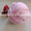 GZ1103- Cheap wholesale free samples hand knitting fancy super chunky thick merino 100% wool roving yarn