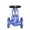 China Supplier DIN Standard DN50 DN80 DN100 Bellow Globe valve