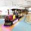 China factory cheap electric trackless amusement rides road train for sale