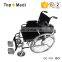 steel frame manual foldable china pedal wheelchair for sale