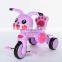 Hot sale 3 EVA wheel plastic baby tricycle for kids 1-6 years