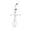 Bathroom Zinc Alloy Rainfall Square Wall Mount Shower Set Column with Complete Set