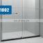 1002 Proway Frameless Shower Cabin sliding glass door system