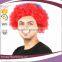 cheap short promotional world cup Colombia small afro wigs