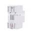 63A 230V Din rail adjustable over under voltage protective protector relay protection, automatic voltage protector