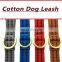 pet accessories with metal buckle 2021 new design cotton dog collar