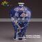Chinese Antique Qing Kangxi Reproduction Hand Painted Plum Ceramic Porcelain Flower Vases