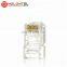 MT-5053A China Supply RJ45 Cat.6 Cat.7 Connector Modular Jack Plug With Gold Plated