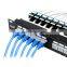 MT-4024 19 Inch Type 24 port cat6 cat5e LED Patch Panel