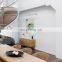 For Custom Prefab Houses Double Center Stringer Staircase Arc Stairs