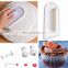 Food Grade Fondant Cake Cutters Plastic Baking Cake Mold Cake Decorating Kit Set Tools