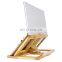 Natural Bamboo Foldable Laptop Adjustable Laptop Stand for Desk with Multiple Angles for Laptops Up to 15.6 inches