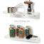 Floating Storage Shelf Clear Acrylic Wall Mounting Shelf for Home Bathroom shelves