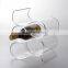 wholesale 4 bottles acrylic red wine display acrylic wine bottle display holders