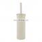 High Quality Powder Coating Light Grey Trash Can With Toilet Brush Set Household Bathroom Accessories for Home