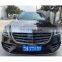 Car Bumpers for Mercedes Benz W222 S Class turning S450 S560 S350d AMG model with front Rear Bumpers Grilles Diffuser